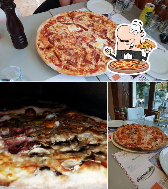 Ordina tra le svariate varianti di pizza