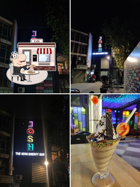 Check out how JOSH-THE HIGH ENERGY BAR looks outside