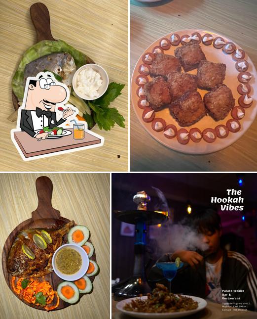 Meals at Palate tender bar and restaurant
