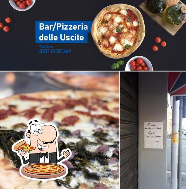 Prova una pizza a Bar/Pizzeria Delle Uscite