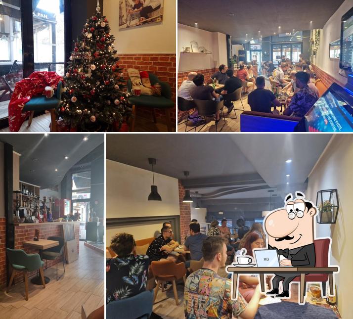 Gli interni di Caffe bar IN