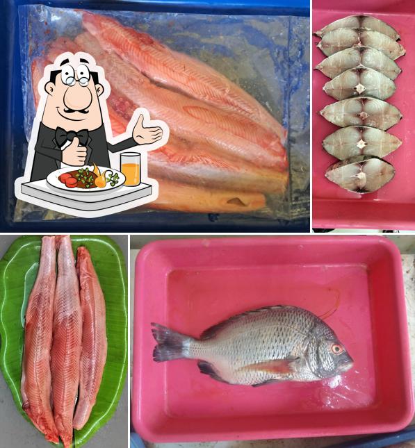 Food at FISH Topali