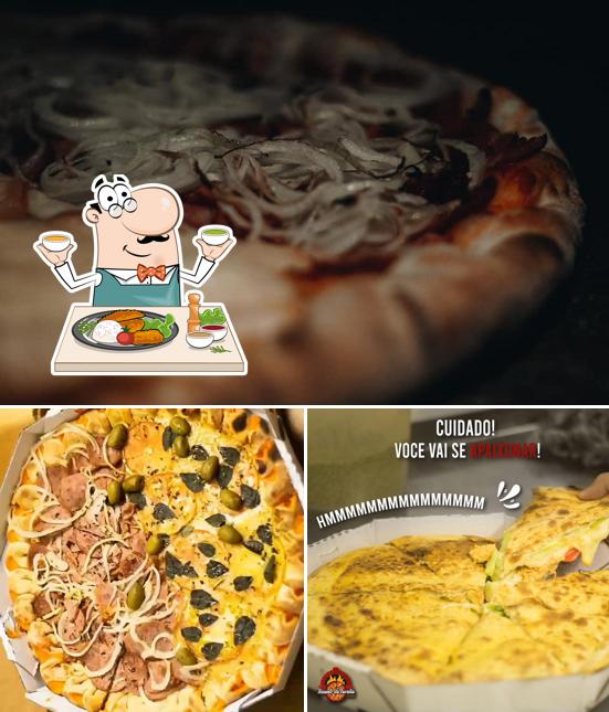 Platos en Pizzaria Recanto da família -eldorado diadema