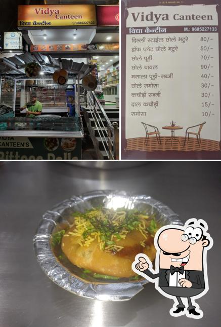 Vidya Canteen is distinguished by interior and food
