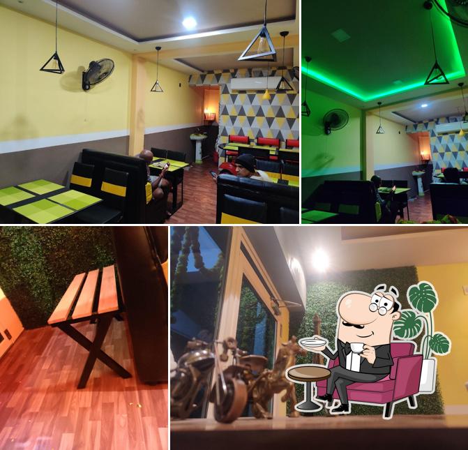 The interior of maryadha ramanna restaurant