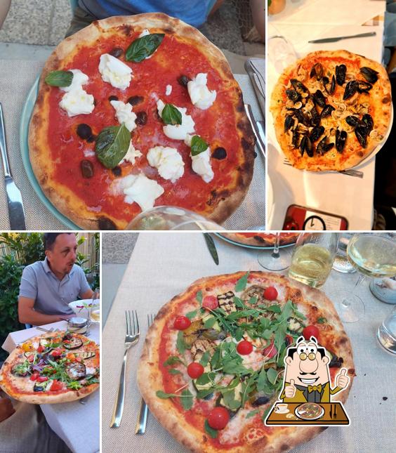 Ordina tra le svariate varianti di pizza