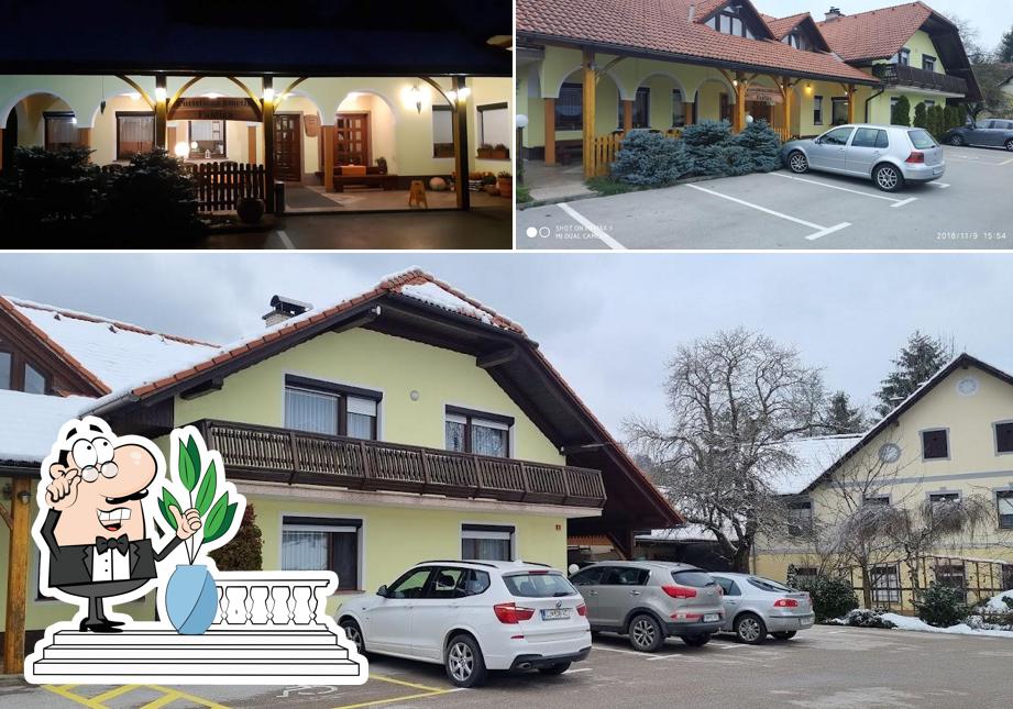 Puoi goderti l'aria fresca da seduto all'esterno di Turistična kmetija Fajdiga Bojan Fajdiga s.p