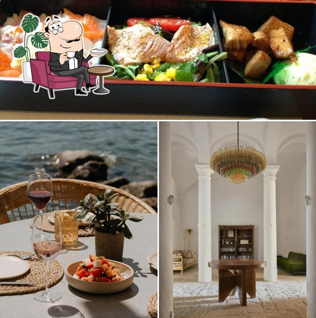 La foto di interni e cibo da Yuzu