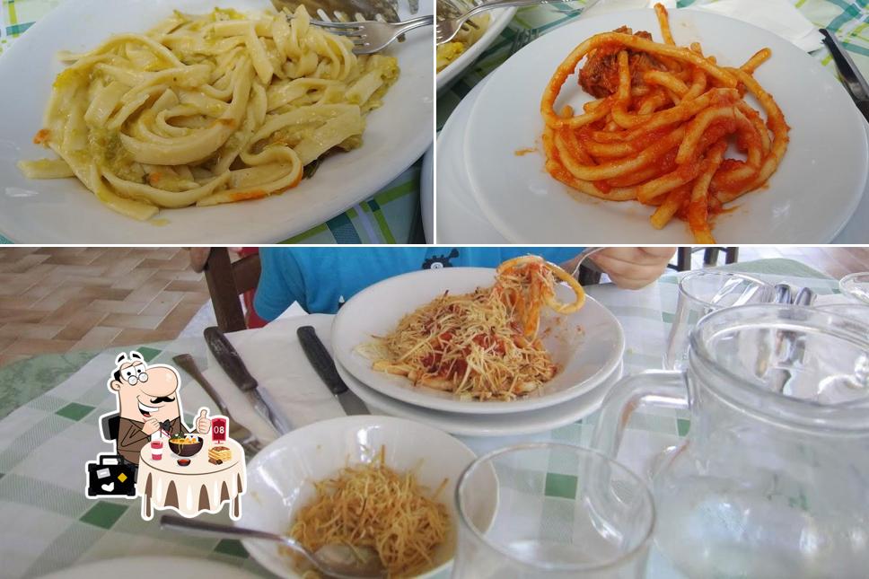 Platti al Trattoria Da Brasarella