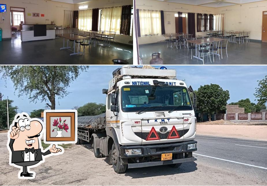 This is the photo displaying interior and exterior at Ashirwad Restaurant
