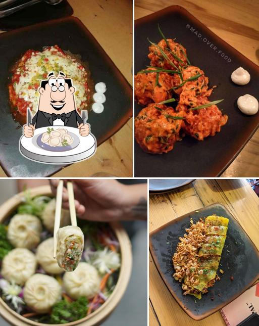 Dumplings at Bamey's Restro Cafe