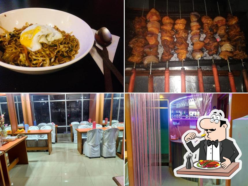 The restaurant's food and interior