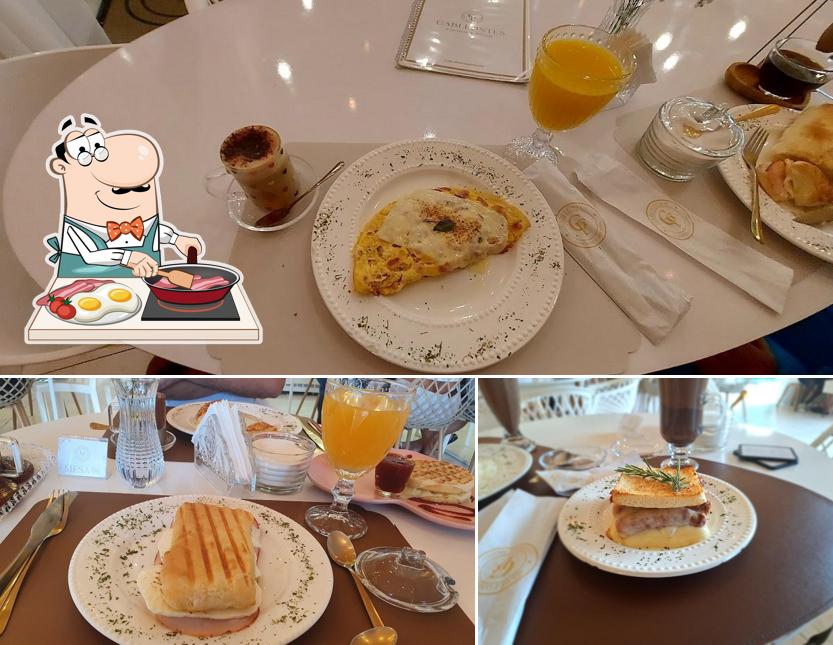 Omeletes em Cafeteria Gabi Fontes