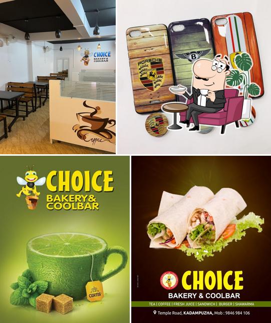 The interior of Choice Bakery