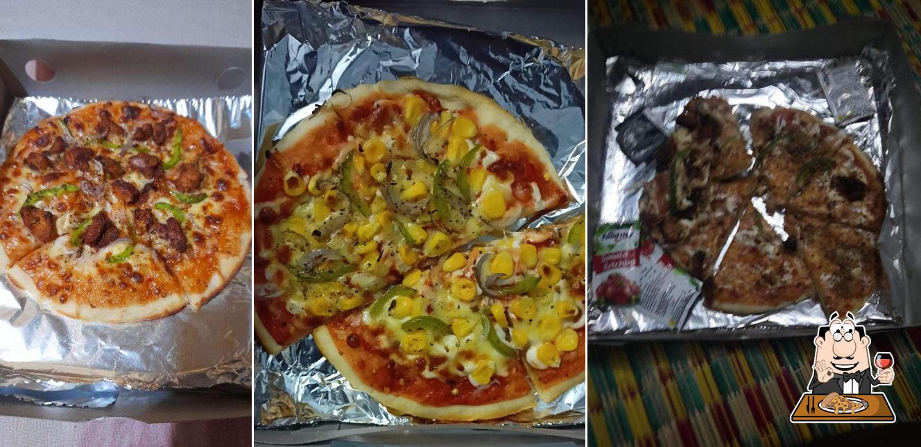 Try out pizza at Ksfc Pizza World