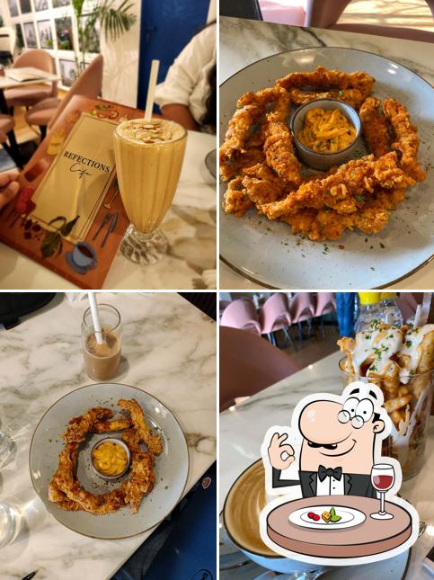 Chocolate mousse at Refections Cafe, Pitampura