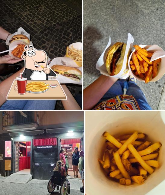 Patatine fritte al Camboosa Smashed Burger Pozzuoli