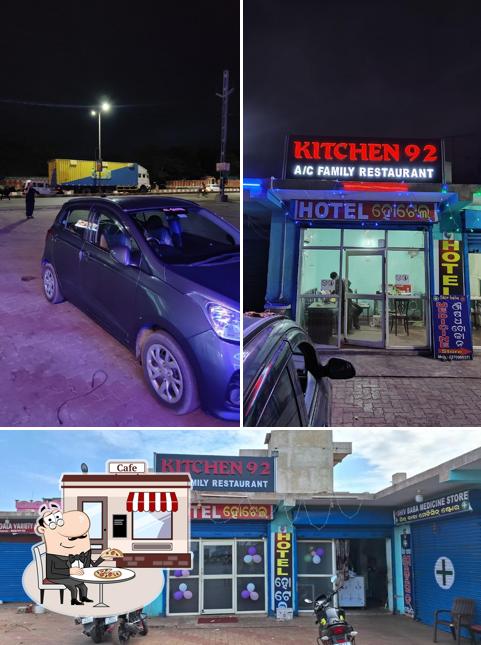 The exterior of Kitchen 92