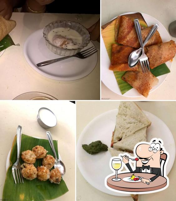 Food at Shraddha Saburi Hotel