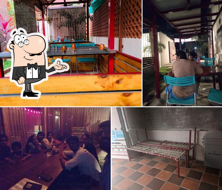 Check out how The Real Dhaba looks inside
