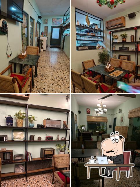 The interior of The Courtyard Diner