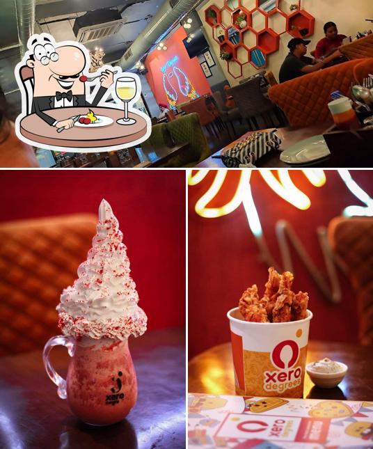 The restaurant's food and interior