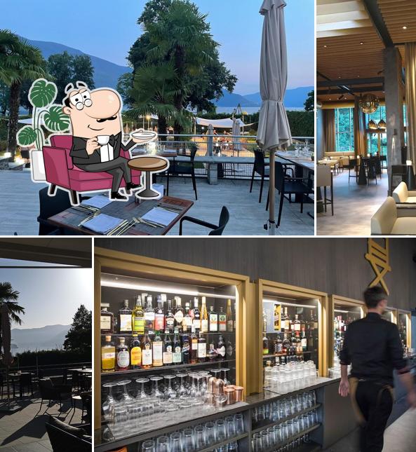 Gli interni di Delta Beach Lounge