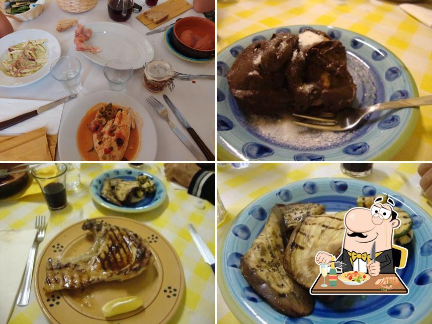 Platti al Trattoria La Pergola