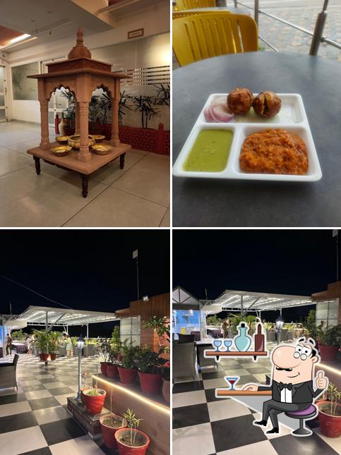 The interior of Banaras Fine Dine and Lounge