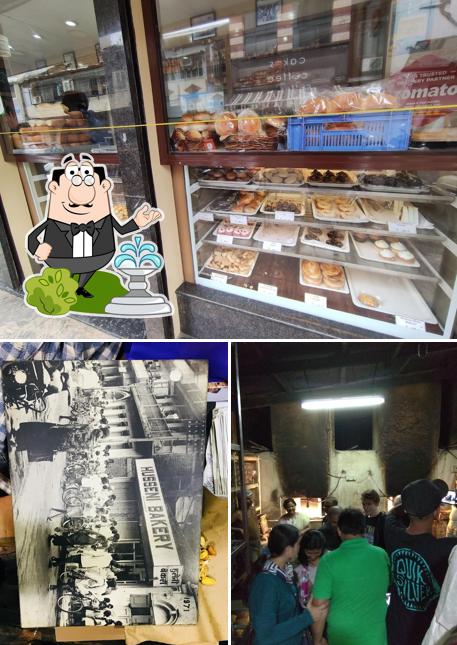 You can get some fresh air outside Husseny Bakery