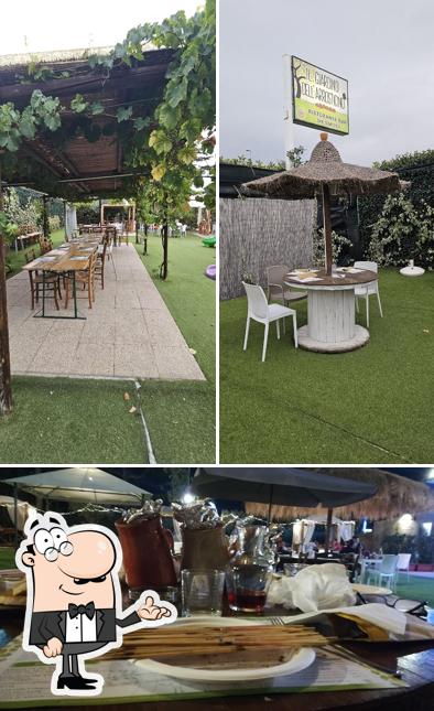Gli interni di Il Giardino dell'arrosticino