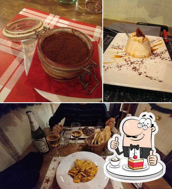 Locanda da Betty serve un'ampia selezione di dolci