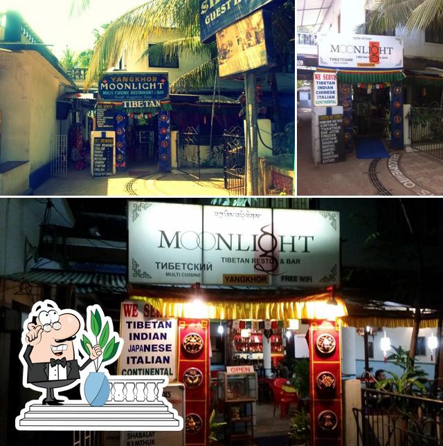 The exterior of Moonlight Tibetan Restaurant and Bar
