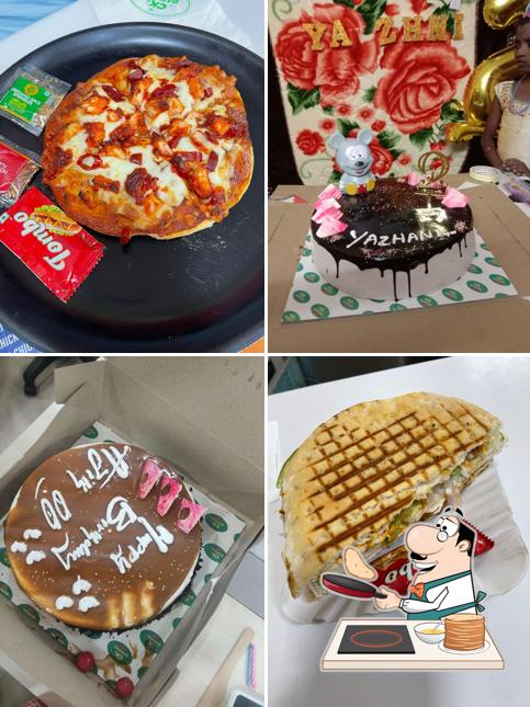 Pancakes at CK's Bakery Saidapet