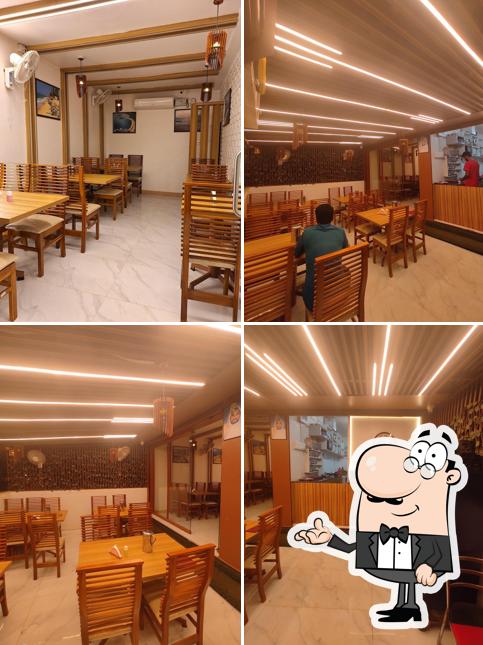 The interior of Hotel Kadalu Teera