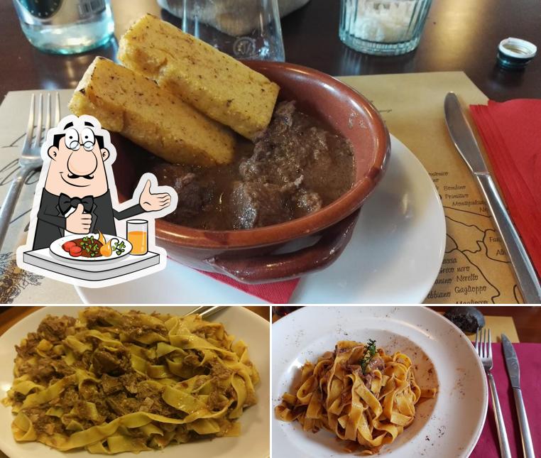 Platti al Ristorante La Tana del Lucio