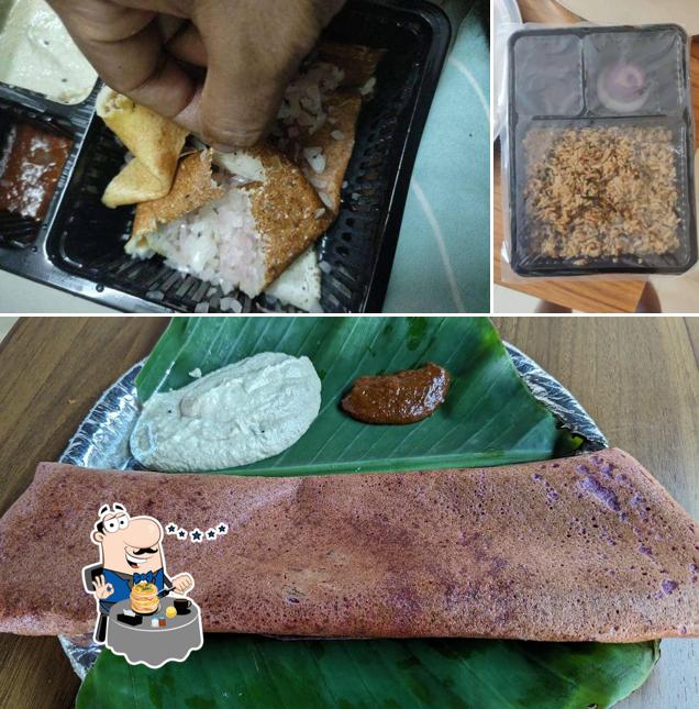 Food at The Bhadrachalam Cafe