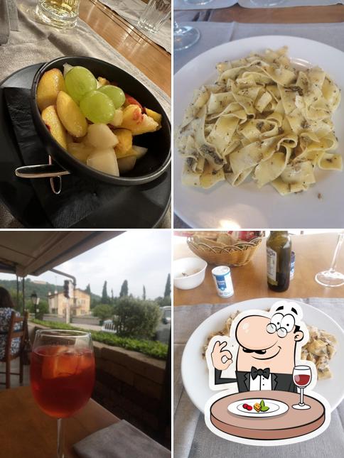 Cibo al Trattoria Al Piccione