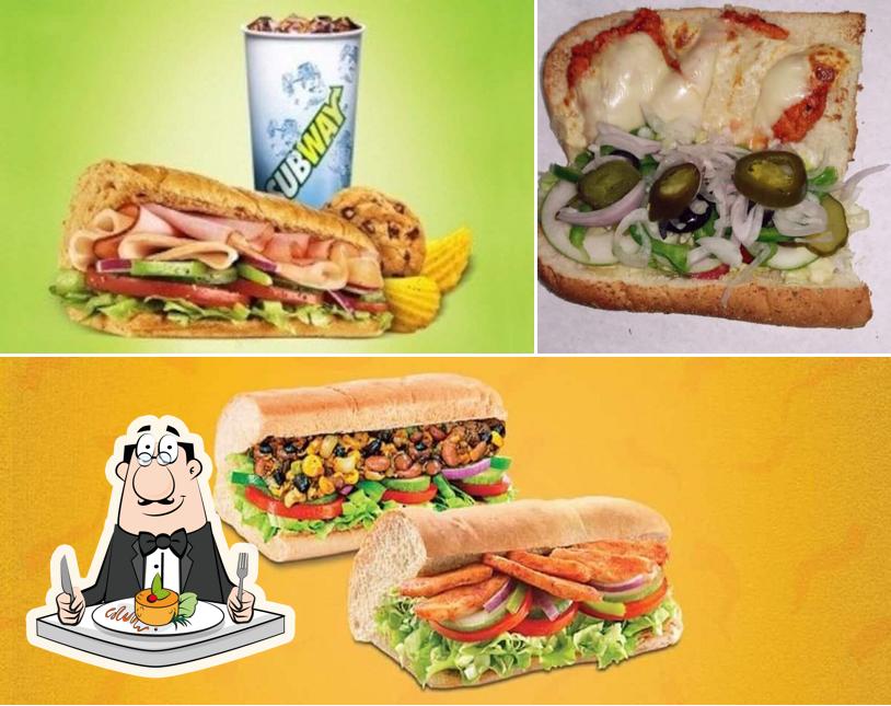 Food at Subway MGF Metropolis Mall