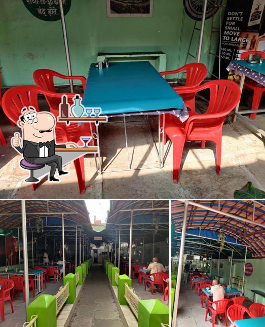 The interior of Akshay Restaurant