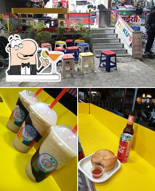 Among different things one can find drink and interior at Tinku's Anand Bazar