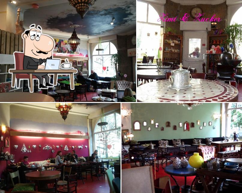 Installez-vous à l'une des tables de Zimt & Zucker by Kata - Stuttgart