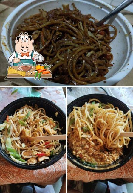 Spaghetti bolognese at Donburi