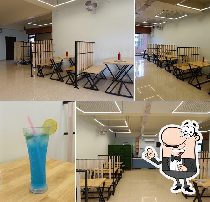 The interior of Hangout