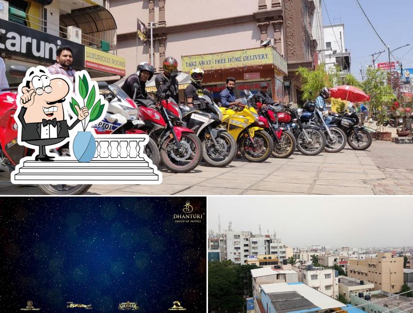 Enjoy the view outside Hotel Sitara Residency Ameerpet