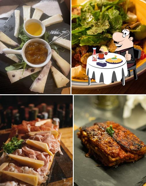 Piatto di formaggi al La Posteria