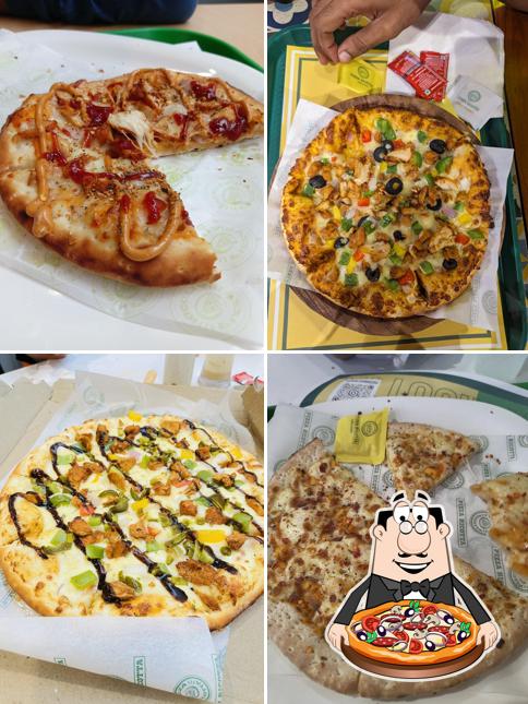 At Pizza Ricotta (Secura Mall), you can taste pizza