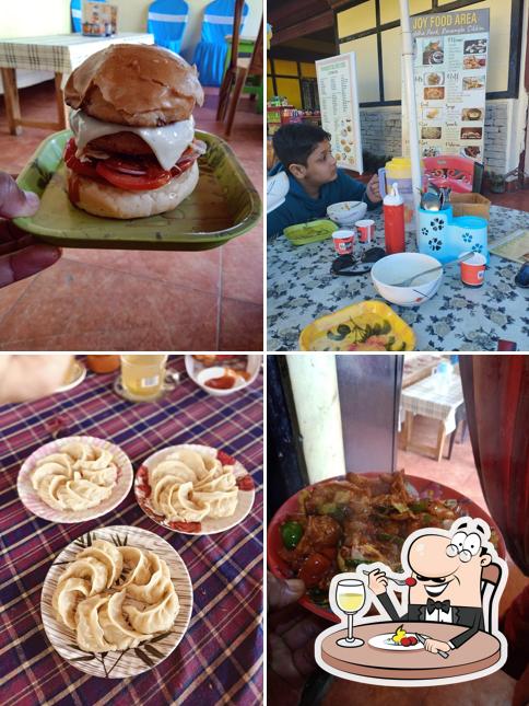 Food at Joy food area pure veg ( Kailash 's place)