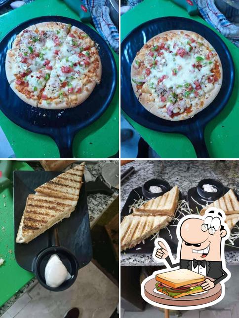 Grilled cheese sandwich at RNR Star Cafe- Couple cabin cafe