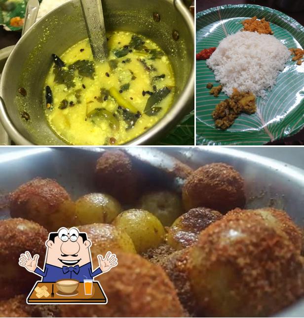 Food at Rama Swamy Yadav Hotel